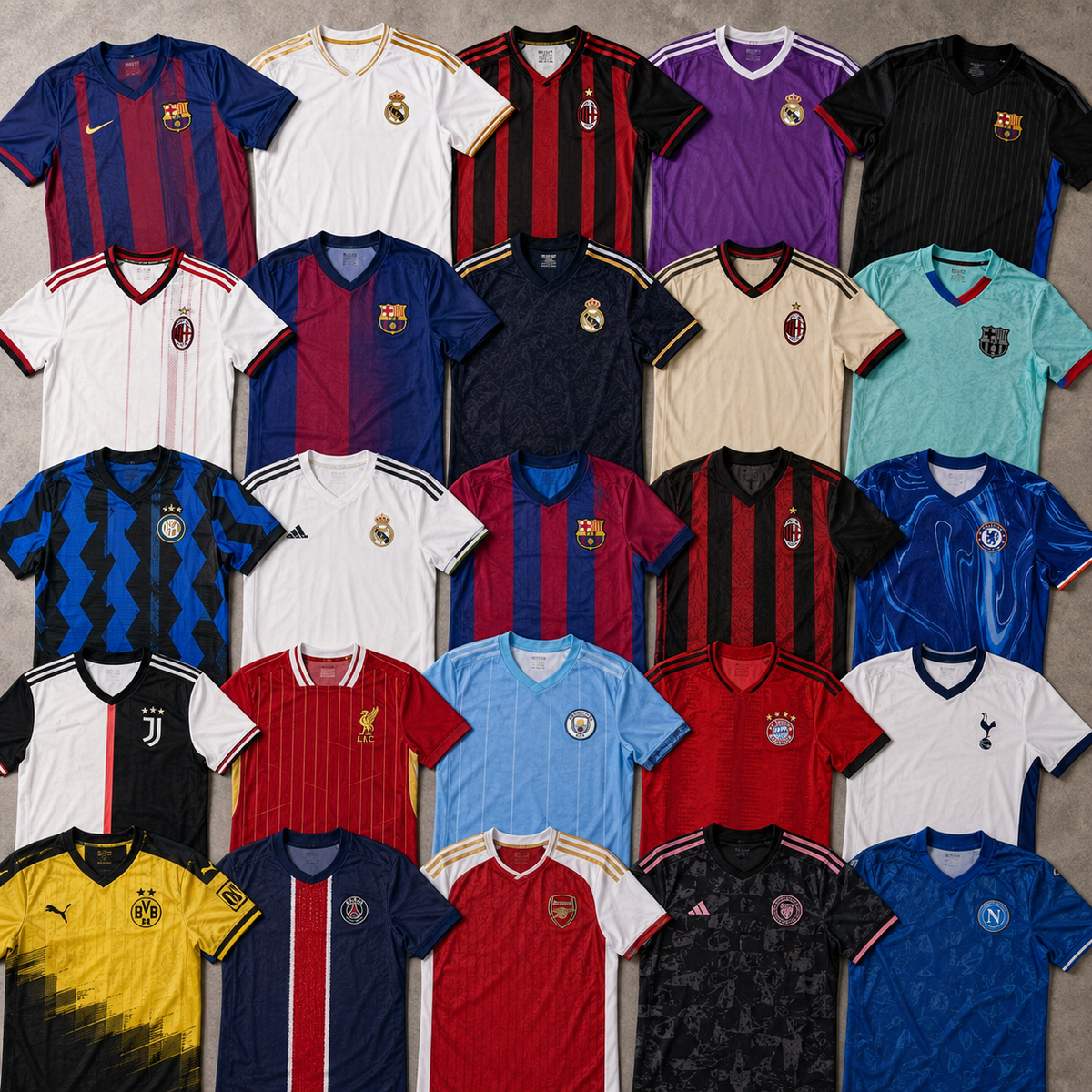 Dostawcy Jersey Piłkarskich